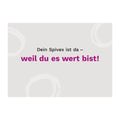Geschenkkarte / Motiv(8) inkl. Personalisierung