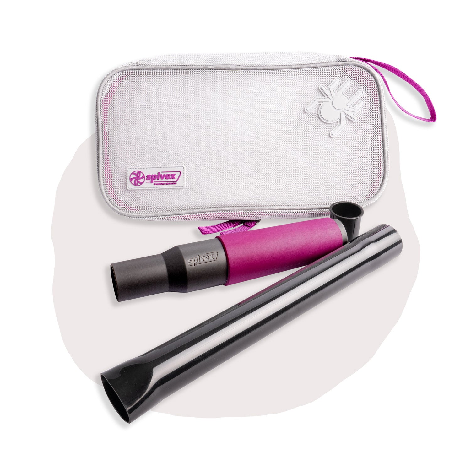 Basis Paket – Spivex mit Adapter, Ansatzrohr & Aufbewahrungstasche