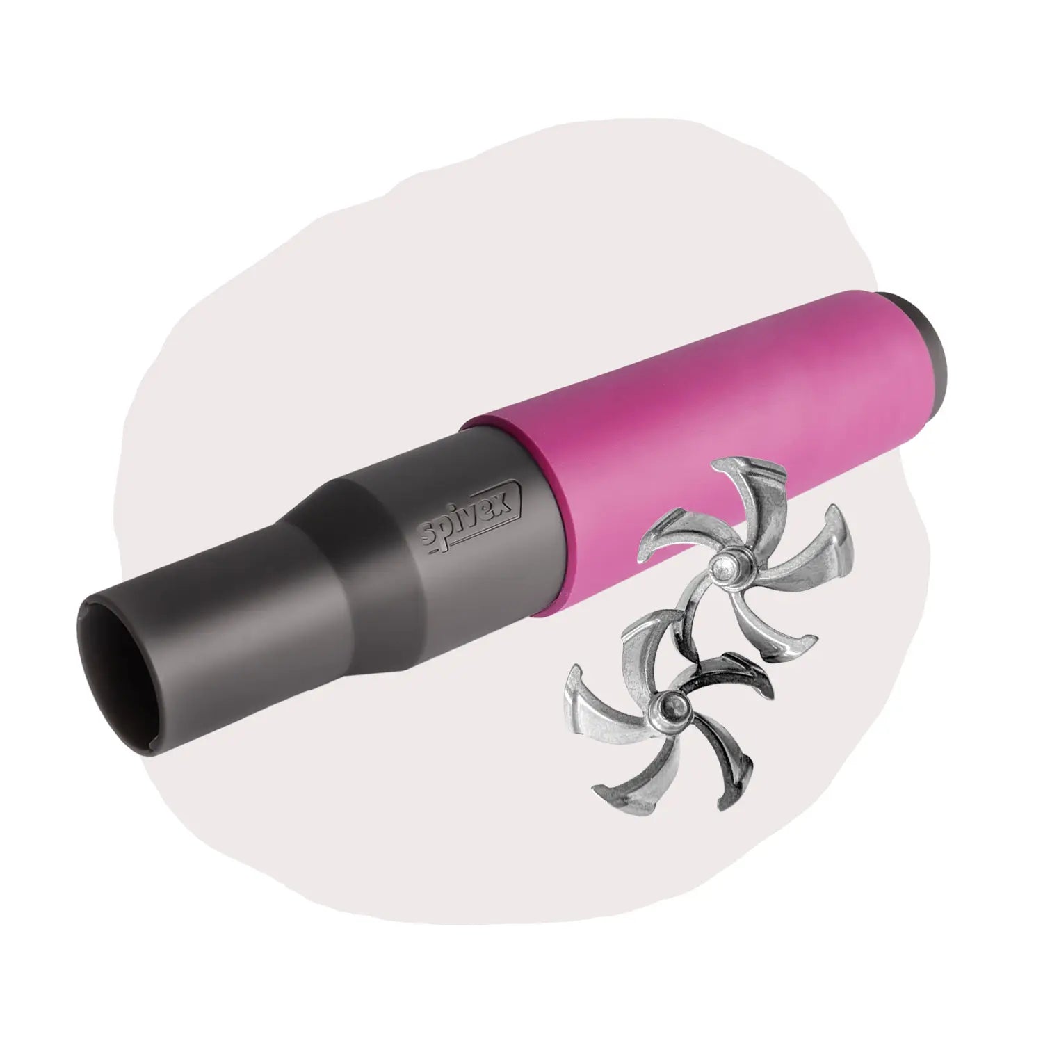 Spivex Plus - mit Metallrotoren Der Staubsauger-Aufsatz